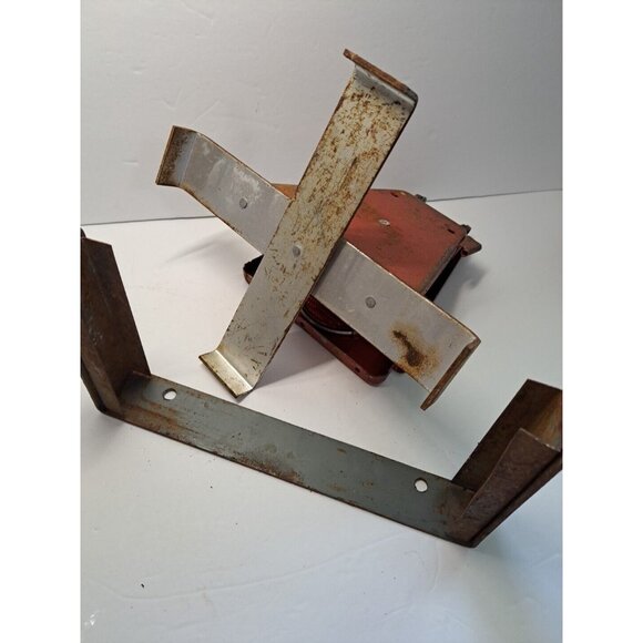 VTG Grote Reflector Metal #77 Emergency Roadside Folding Red USA Home decor - Picture 11 of 14